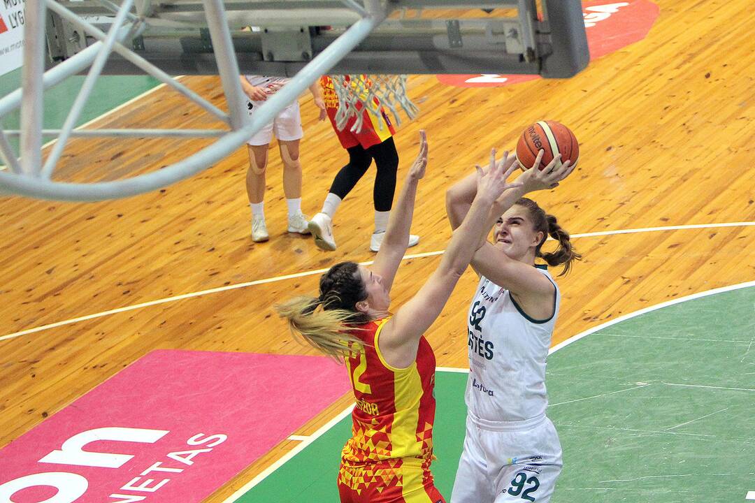 Moterų lyga: „Aistės-LSMU“ – „Fortūna“ 73:35
