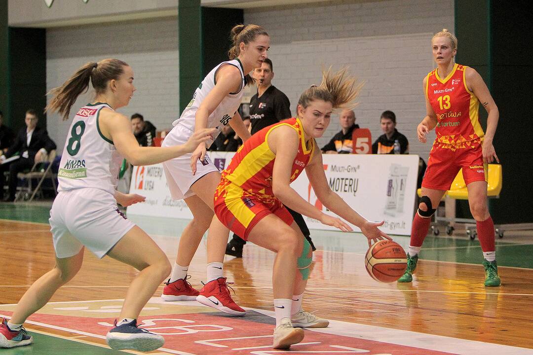 Moterų lyga: „Aistės-LSMU“ – „Fortūna“ 73:35