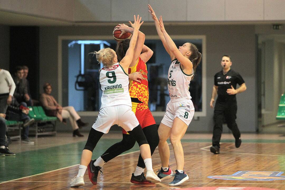 Moterų lyga: „Aistės-LSMU“ – „Fortūna“ 73:35