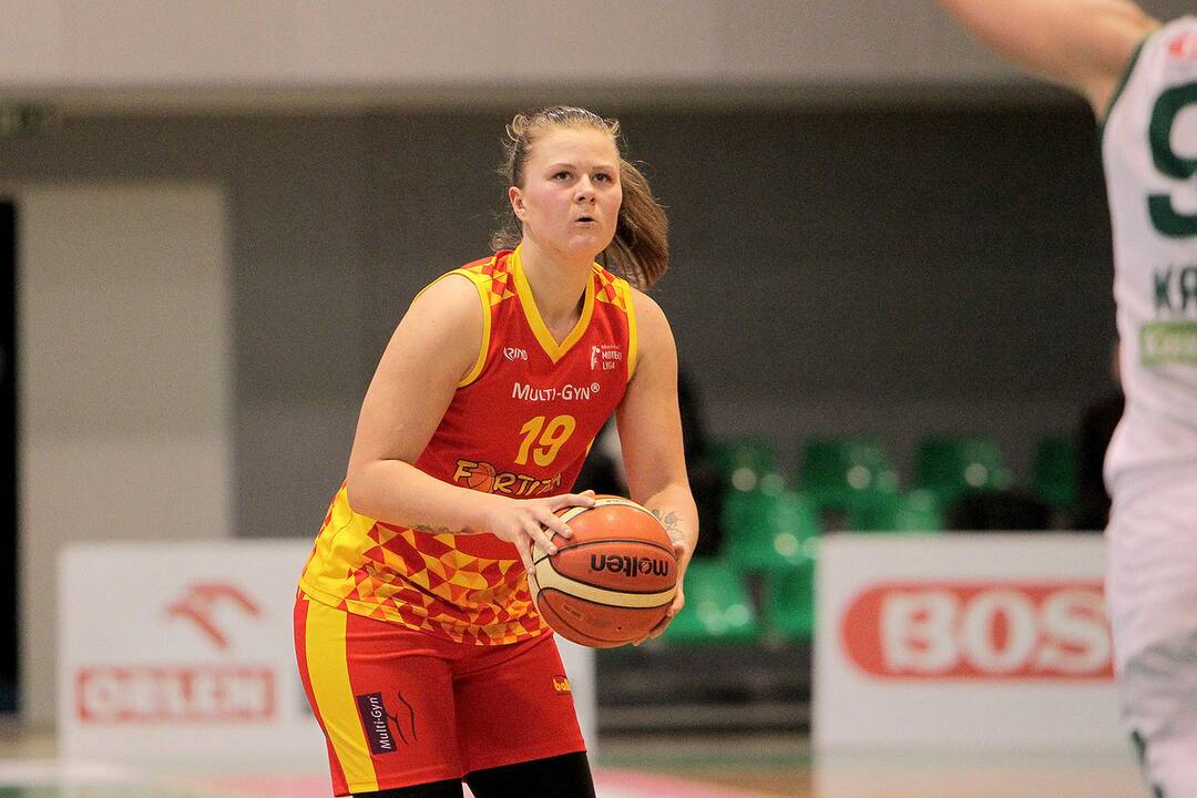 Moterų lyga: „Aistės-LSMU“ – „Fortūna“ 73:35