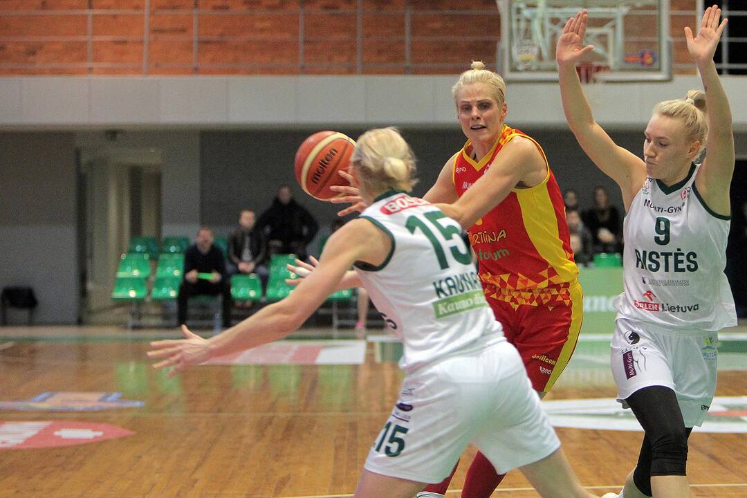Moterų lyga: „Aistės-LSMU“ – „Fortūna“ 73:35