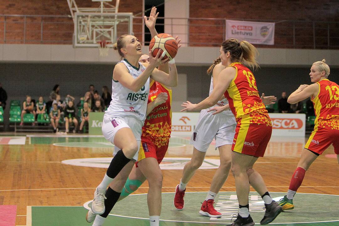 Moterų lyga: „Aistės-LSMU“ – „Fortūna“ 73:35