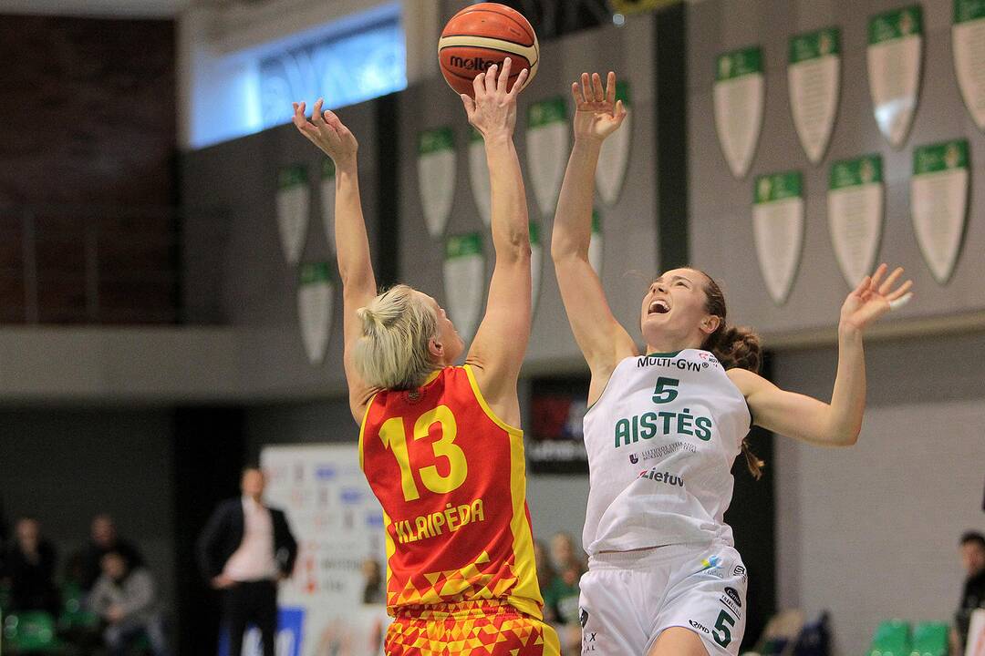 Moterų lyga: „Aistės-LSMU“ – „Fortūna“ 73:35