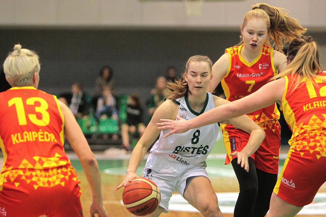 Moterų lyga: „Aistės-LSMU“ – „Fortūna“ 73:35