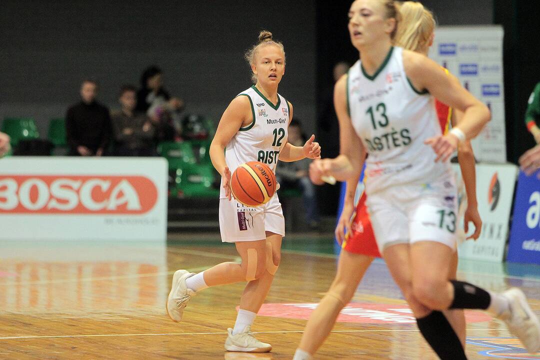 Moterų lyga: „Aistės-LSMU“ – „Fortūna“ 73:35