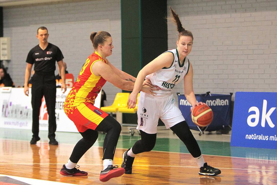 Moterų lyga: „Aistės-LSMU“ – „Fortūna“ 73:35