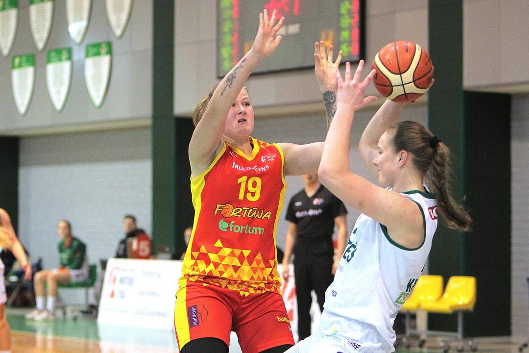 Moterų lyga: „Aistės-LSMU“ – „Fortūna“ 73:35