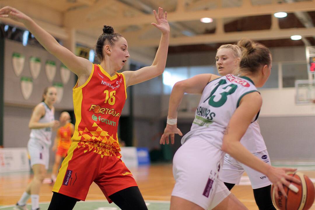 Moterų lyga: „Aistės-LSMU“ – „Fortūna“ 73:35