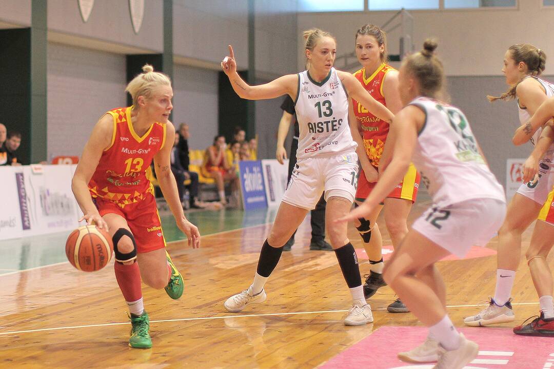 Moterų lyga: „Aistės-LSMU“ – „Fortūna“ 73:35