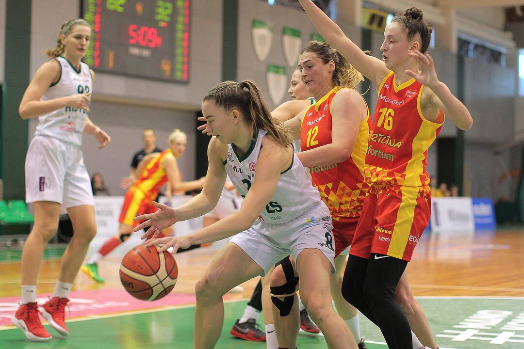 Moterų lyga: „Aistės-LSMU“ – „Fortūna“ 73:35