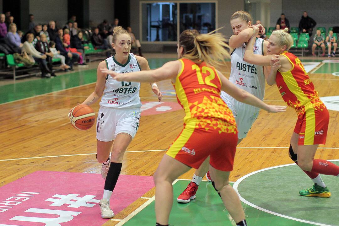 Moterų lyga: „Aistės-LSMU“ – „Fortūna“ 73:35