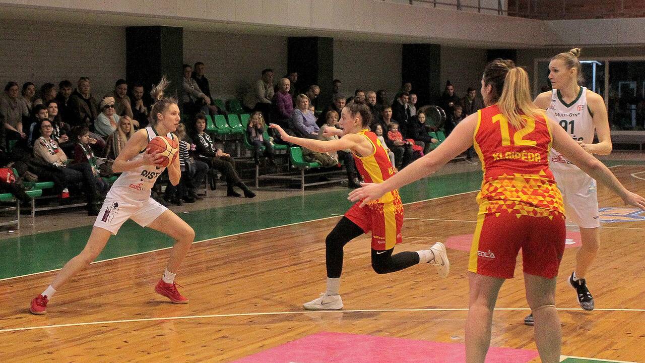 Moterų lyga: „Aistės-LSMU“ – „Fortūna“ 73:35