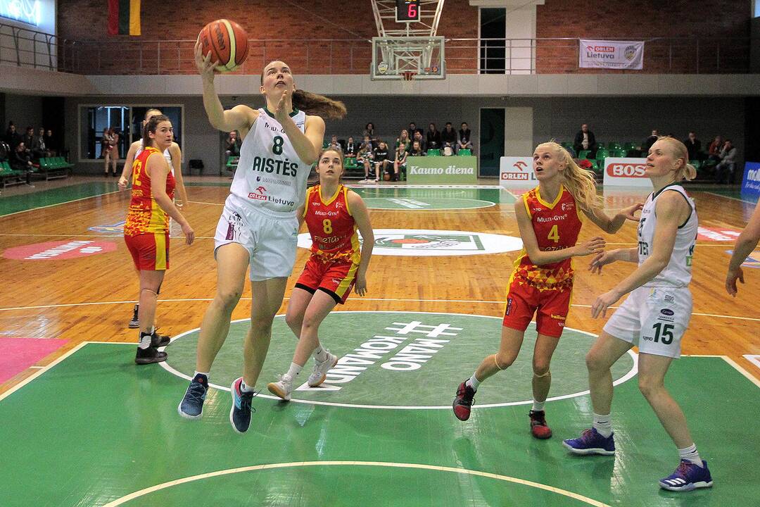 Moterų lyga: „Aistės-LSMU“ – „Fortūna“ 73:35