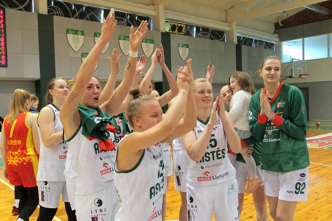 Moterų lyga: „Aistės-LSMU“ – „Fortūna“ 73:35