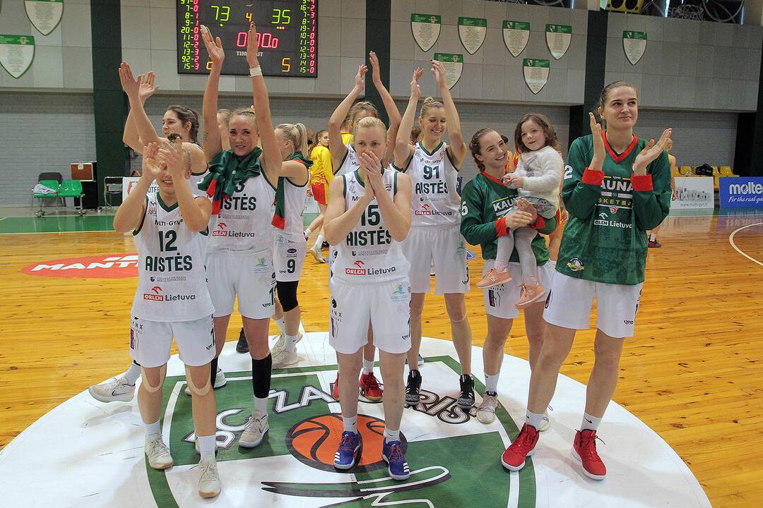 Moterų lyga: „Aistės-LSMU“ – „Fortūna“ 73:35