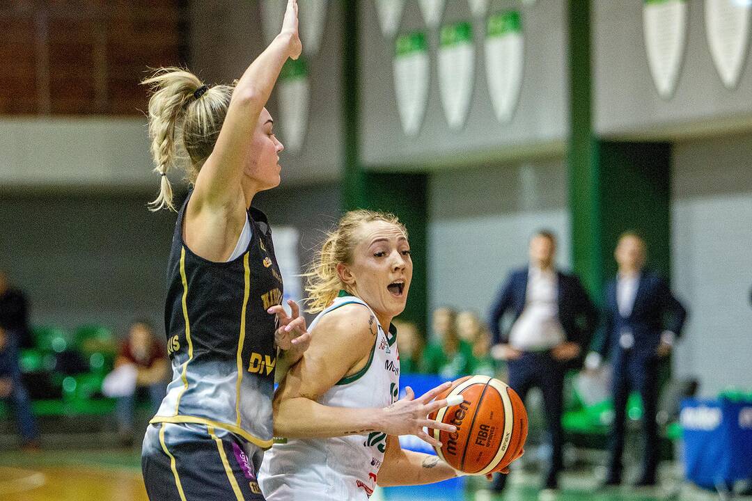 Moterų lyga: „Aistės-LSMU“ – „Kibirkštis“ 66:63
