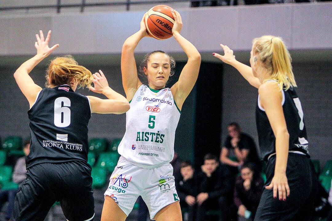 Moterų lyga: „Aistės“ – RSU 72:77