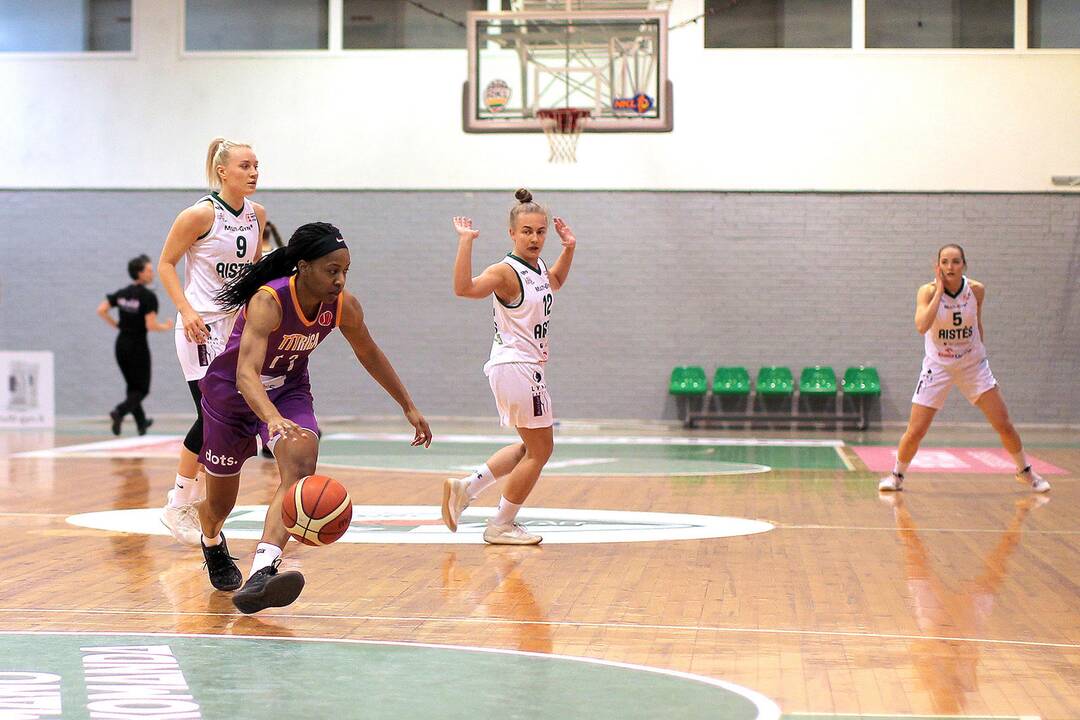 Moterų lyga: „Aistės-LSMU“ – TTT 60:74