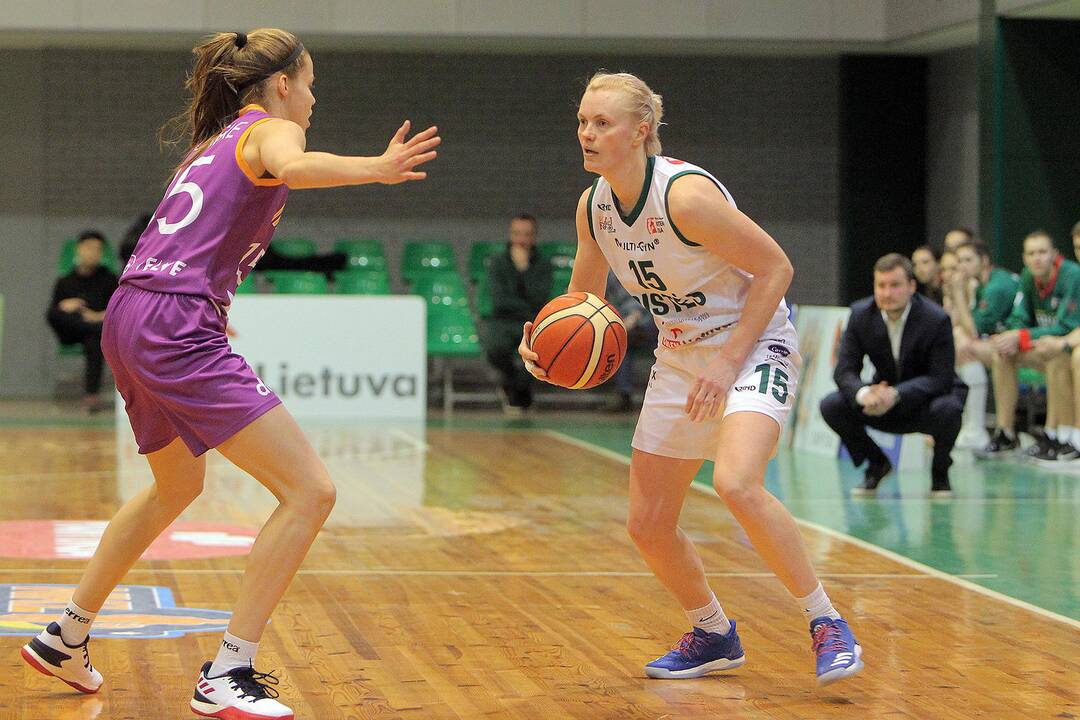Moterų lyga: „Aistės-LSMU“ – TTT 60:74
