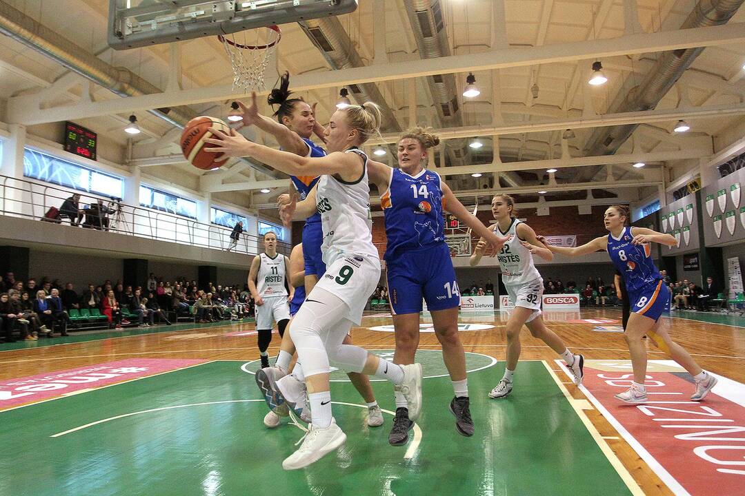 Moterų lyga: „Aistės-LSMU“ – „Vilkmergė“ 70:42
