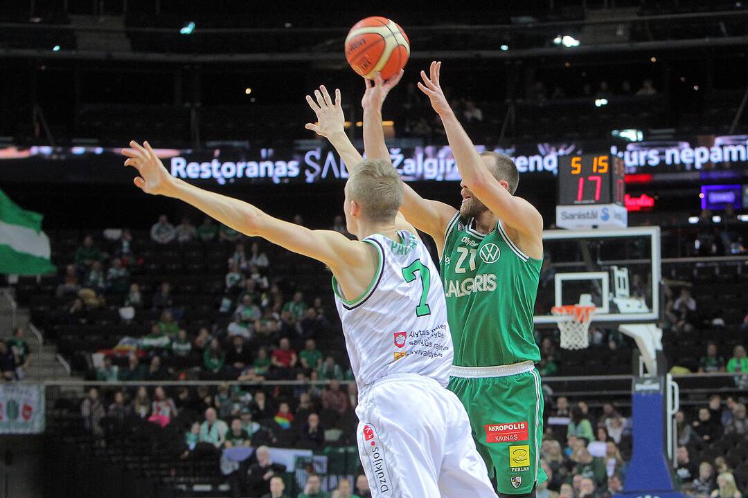 LKL: „Žalgiris“ – „Dzūkija“ 102:50