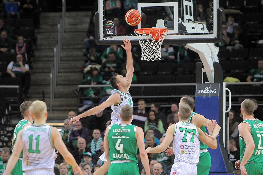 LKL: „Žalgiris“ – „Dzūkija“ 102:50