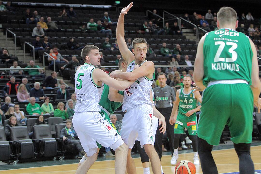 LKL: „Žalgiris“ – „Dzūkija“ 102:50