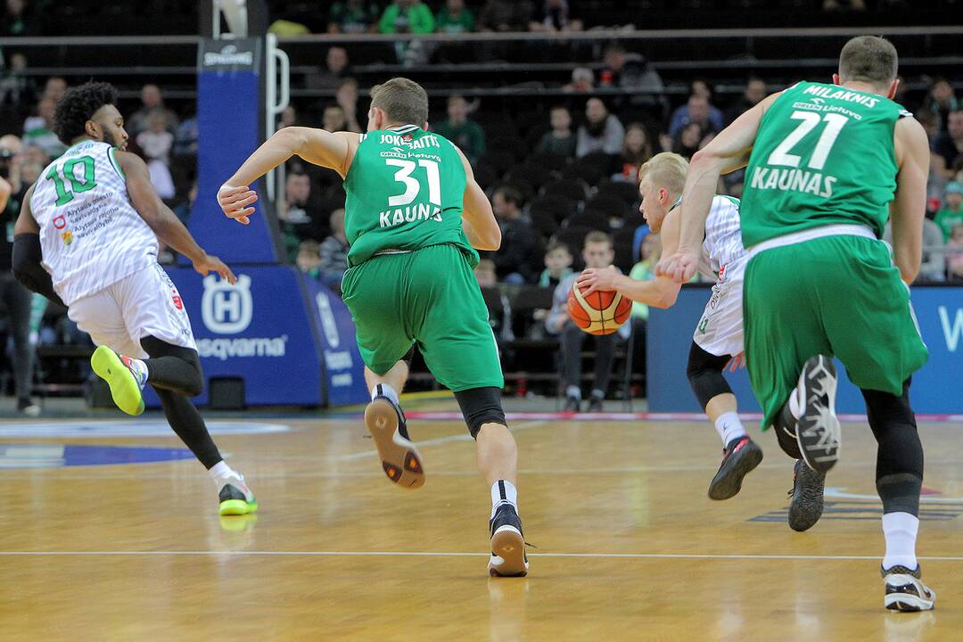LKL: „Žalgiris“ – „Dzūkija“ 102:50