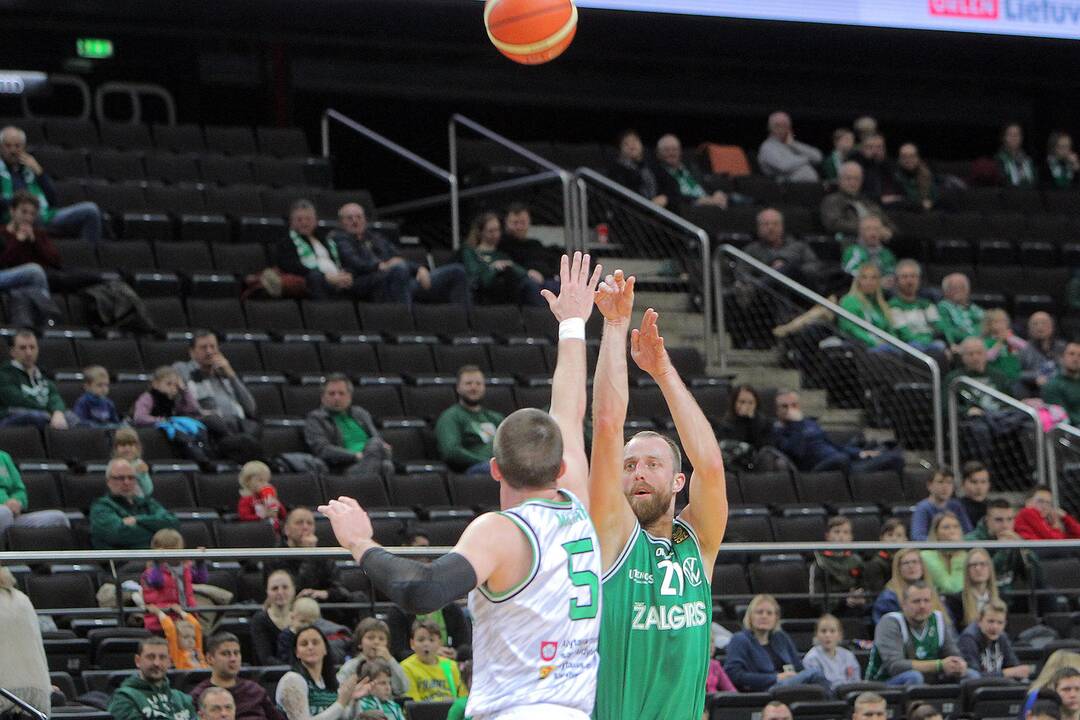 LKL: „Žalgiris“ – „Dzūkija“ 102:50
