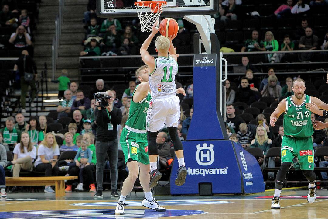 LKL: „Žalgiris“ – „Dzūkija“ 102:50
