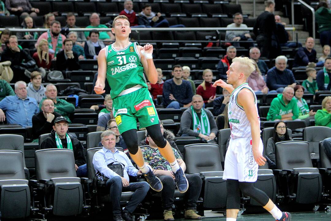 LKL: „Žalgiris“ – „Dzūkija“ 102:50