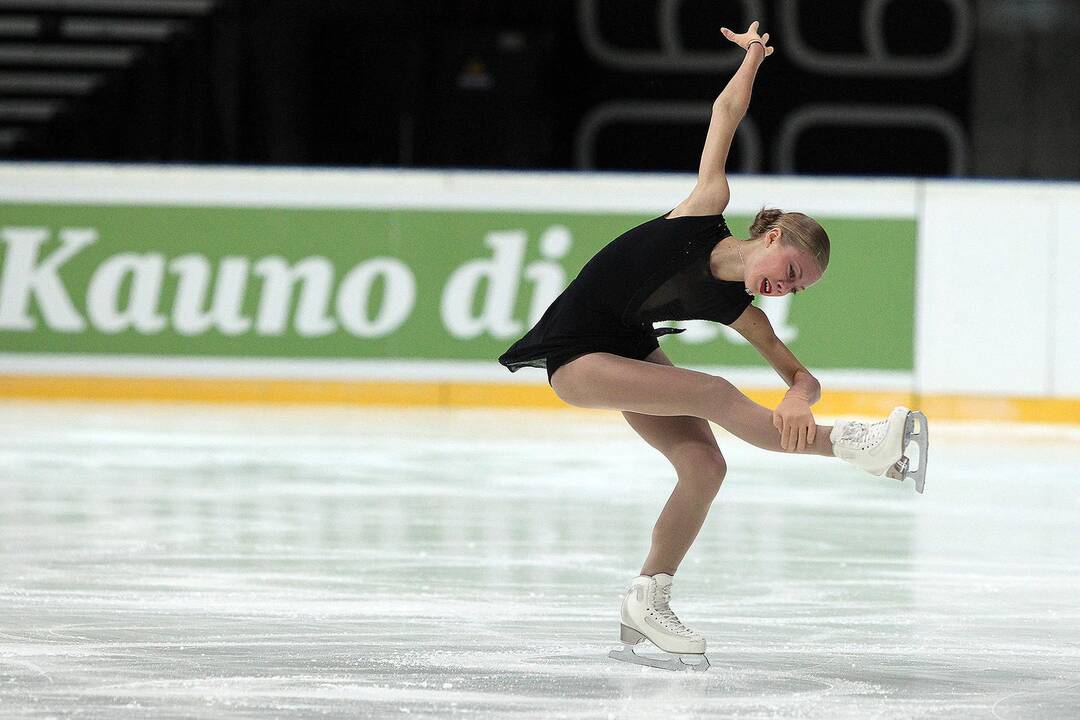 „Amber Cup“. Merginų trumpoji programa