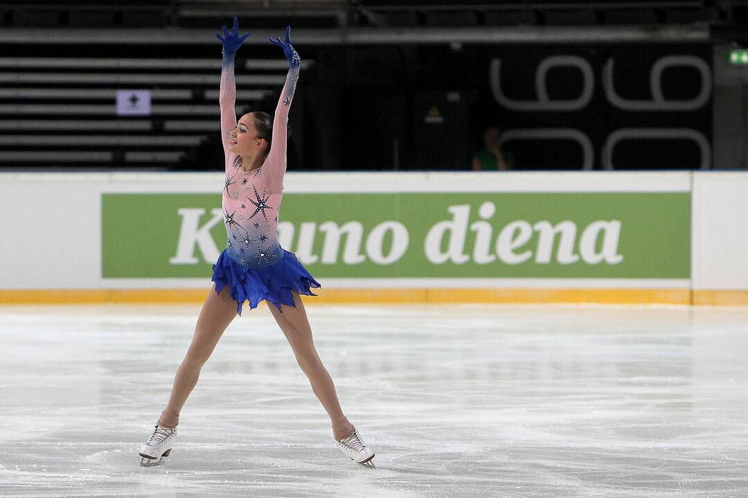 „Amber Cup“. Merginų trumpoji programa