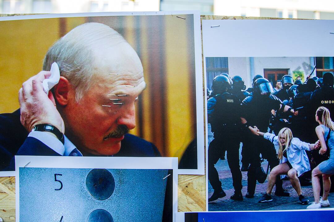 Baltarusių protesto palaikymo akcijos Vilniuje