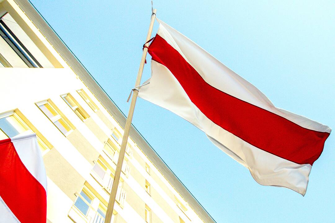 Baltarusių protesto palaikymo akcijos Vilniuje