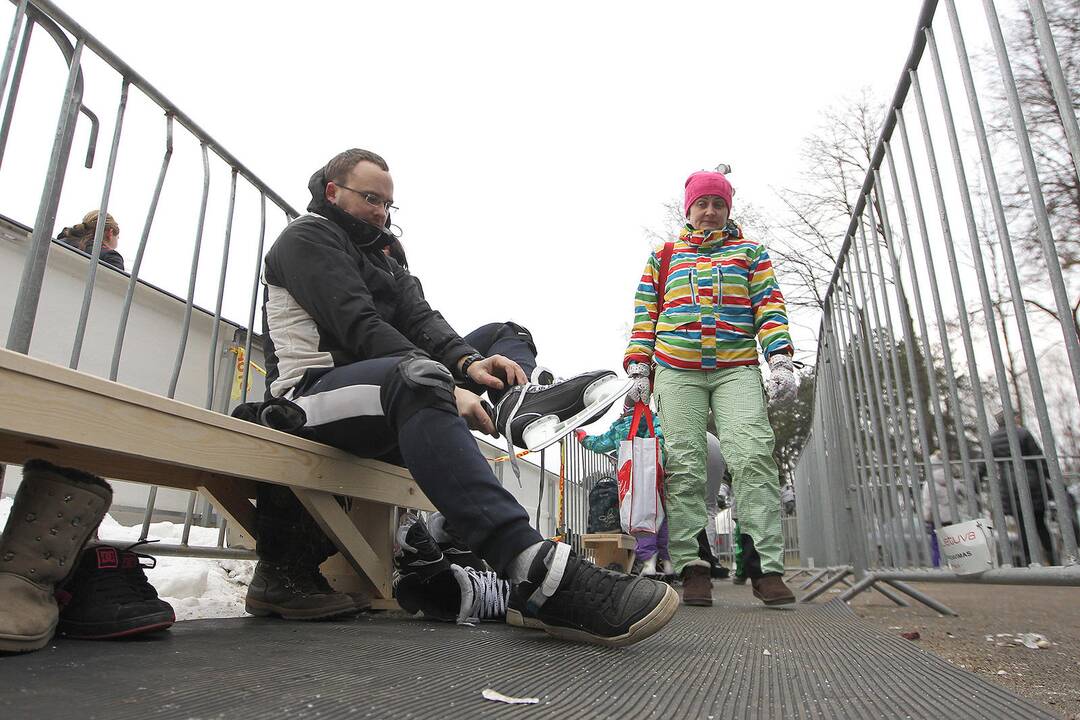 Čiuožykla Santakos parke