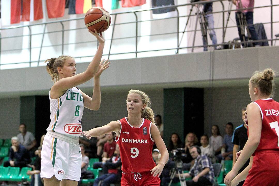Lietuva – Danija 60:59. Merginų U16 EČ