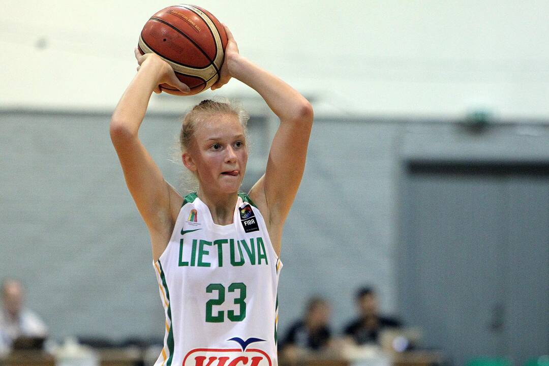 Lietuva – Danija 60:59. Merginų U16 EČ