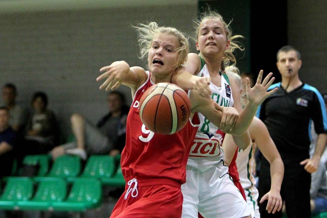 Lietuva – Danija 60:59. Merginų U16 EČ