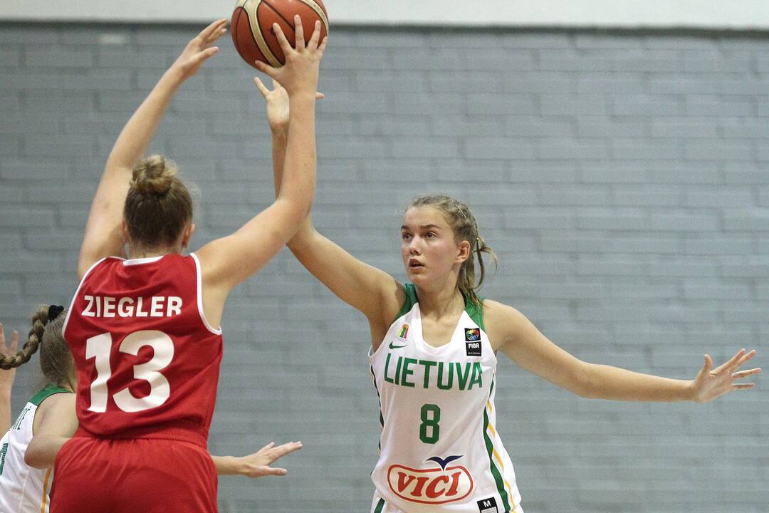 Lietuva – Danija 60:59. Merginų U16 EČ