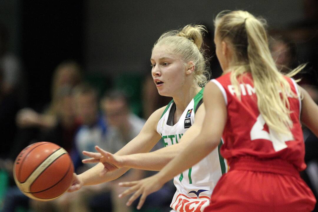 Lietuva – Danija 60:59. Merginų U16 EČ