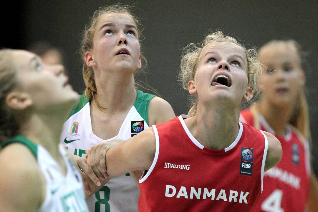 Lietuva – Danija 60:59. Merginų U16 EČ