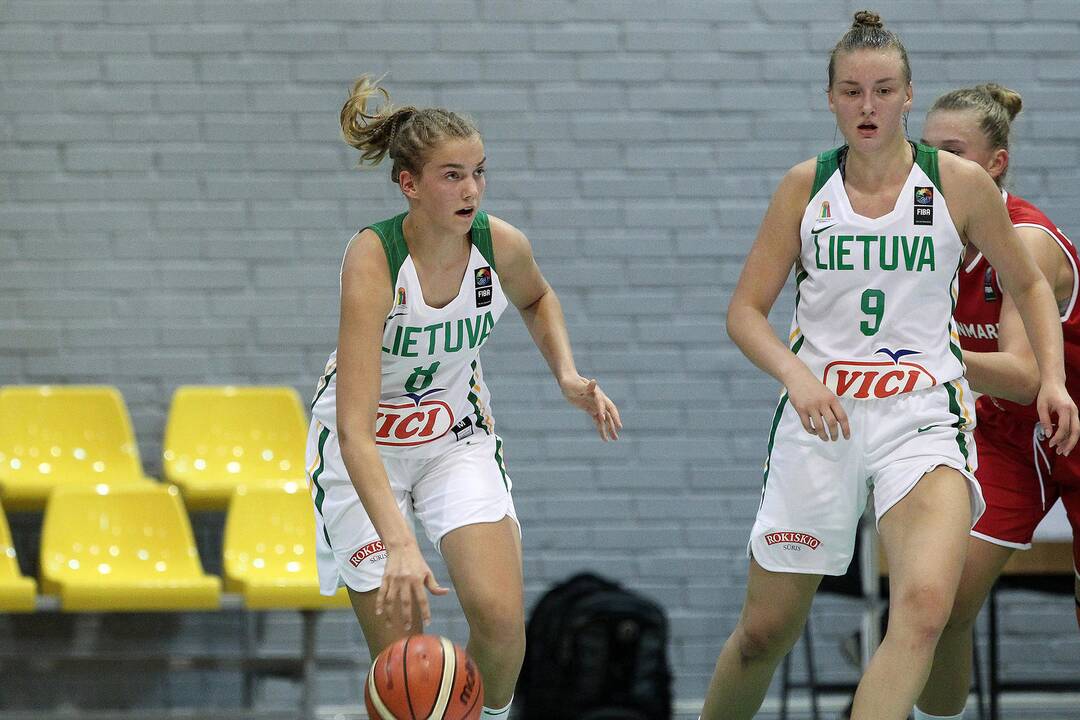 Lietuva – Danija 60:59. Merginų U16 EČ