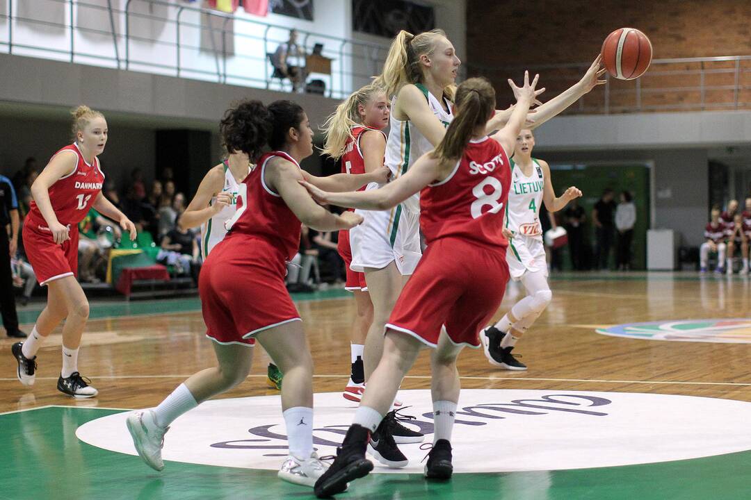 Lietuva – Danija 60:59. Merginų U16 EČ