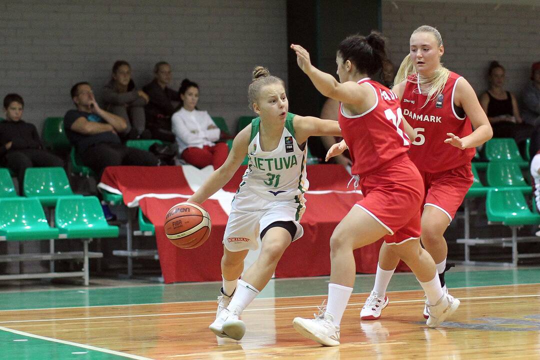 Lietuva – Danija 60:59. Merginų U16 EČ