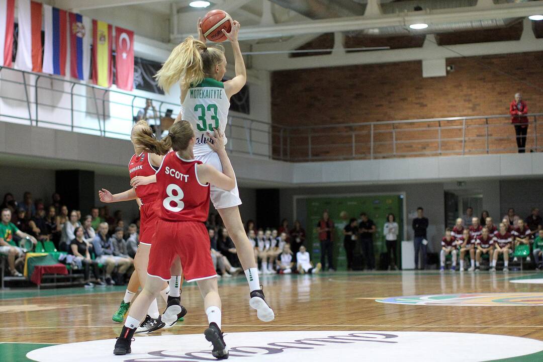 Lietuva – Danija 60:59. Merginų U16 EČ