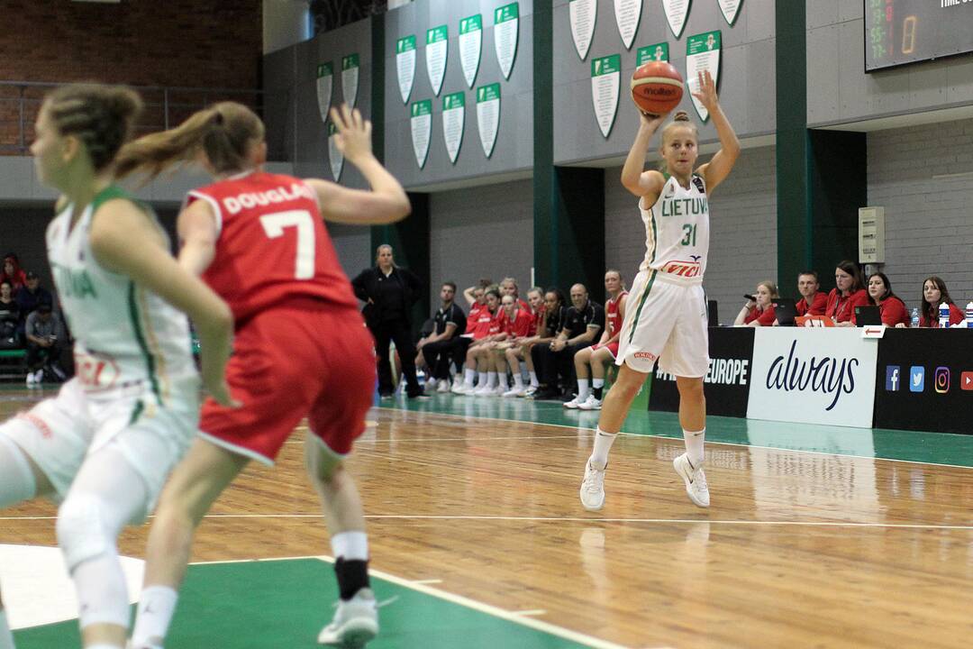 Lietuva – Danija 60:59. Merginų U16 EČ