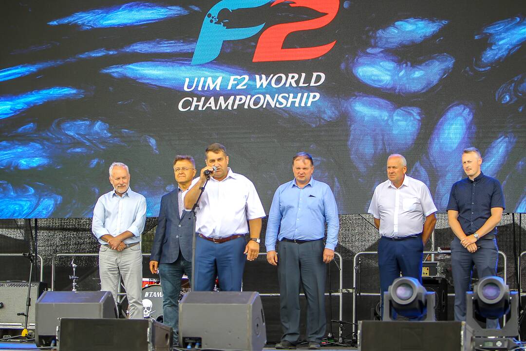 F2 Pasaulio čempionato atidarymas Kupiškyje