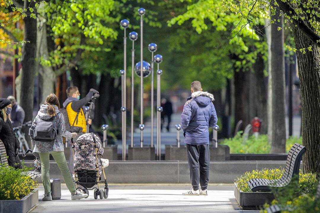 Atgijo Laisvės alėjos fontanas