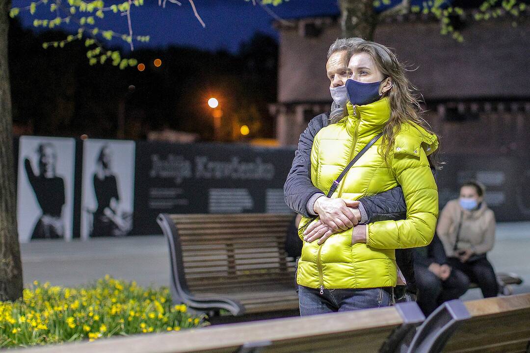 Atgijo Laisvės alėjos fontanas